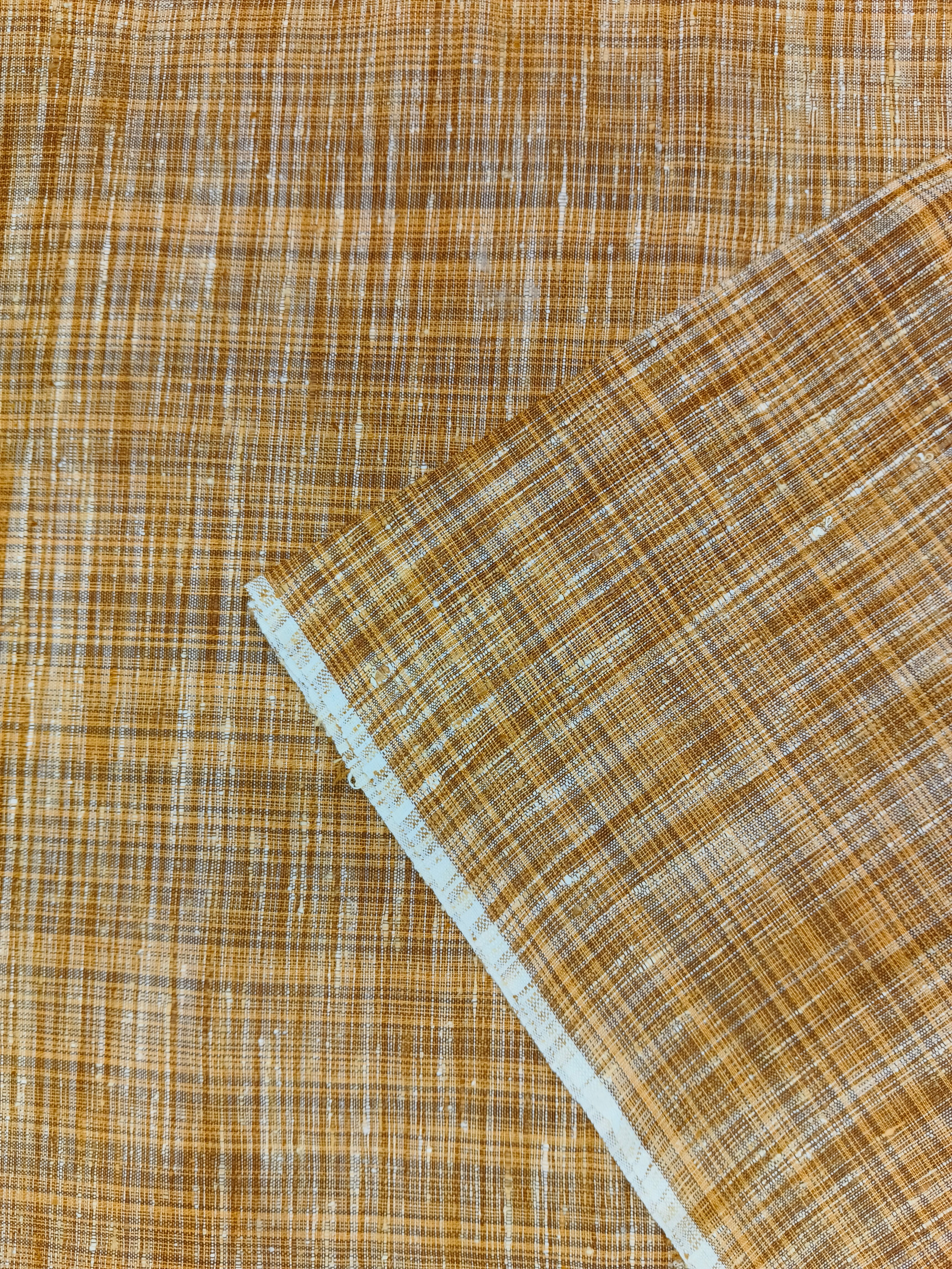 Golden Jharna khaddar Fabric