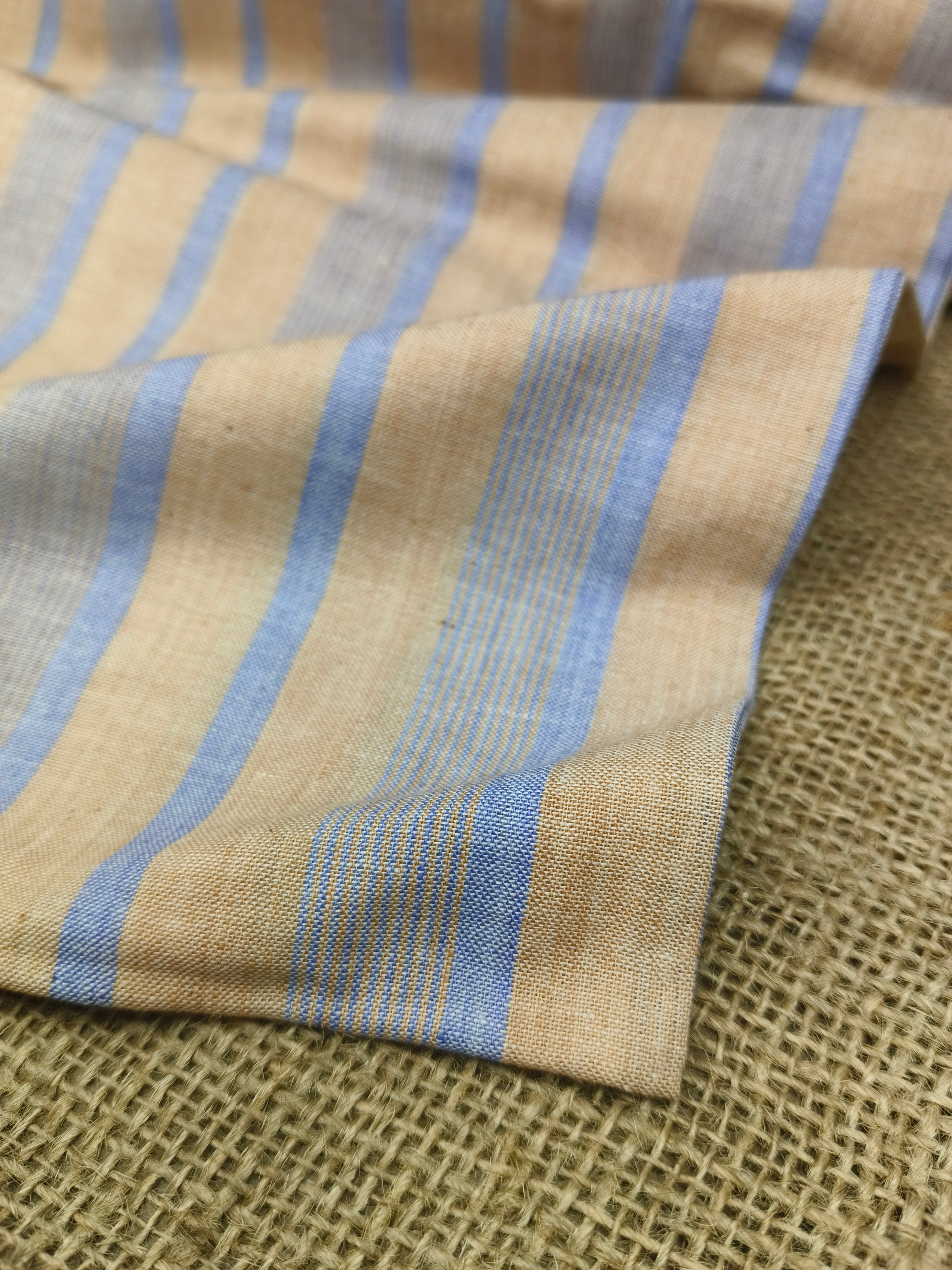 Handwoven Cotton Strip Fabric STP4