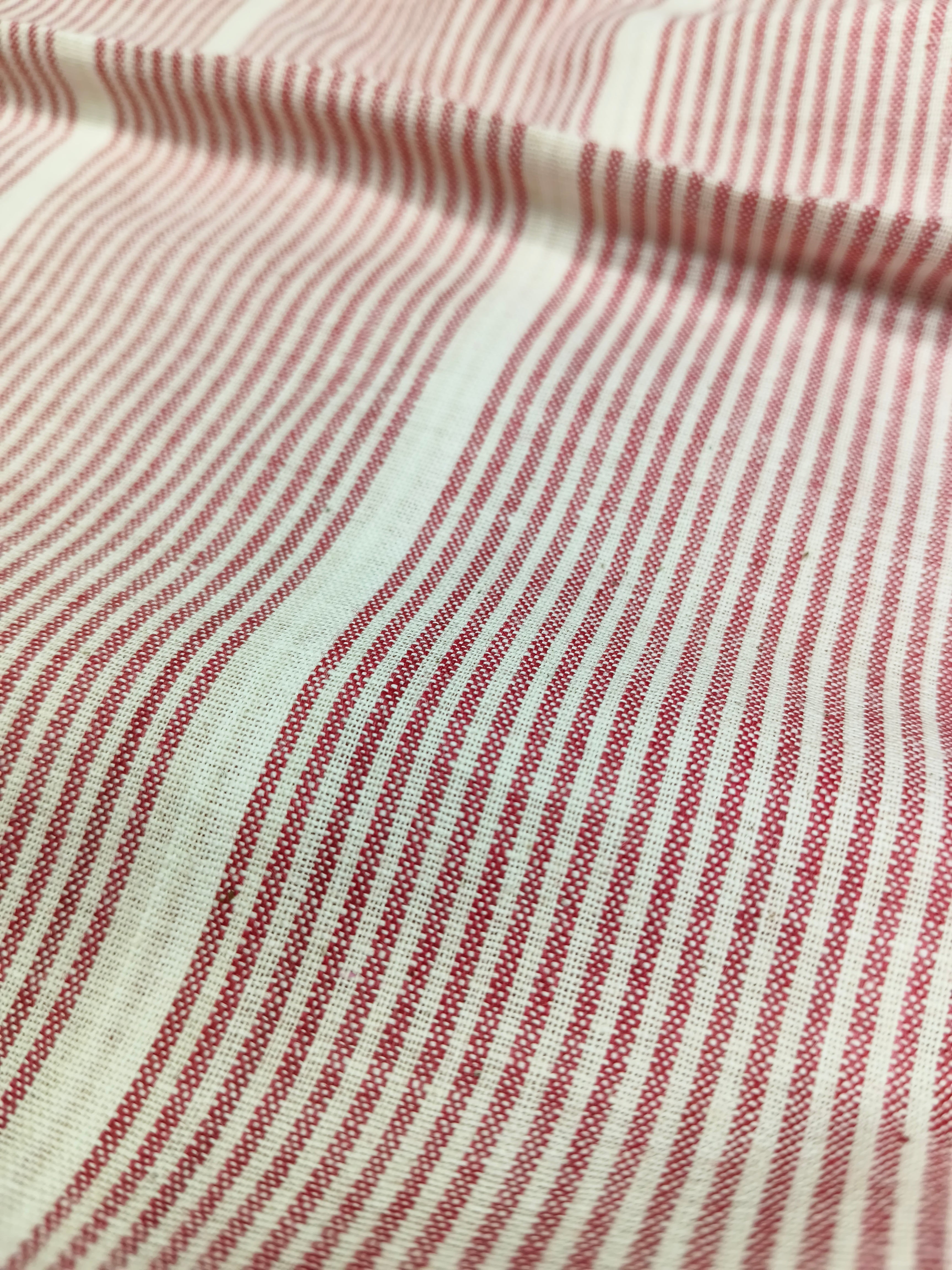 Handwoven Cotton Strip Fabric STP5