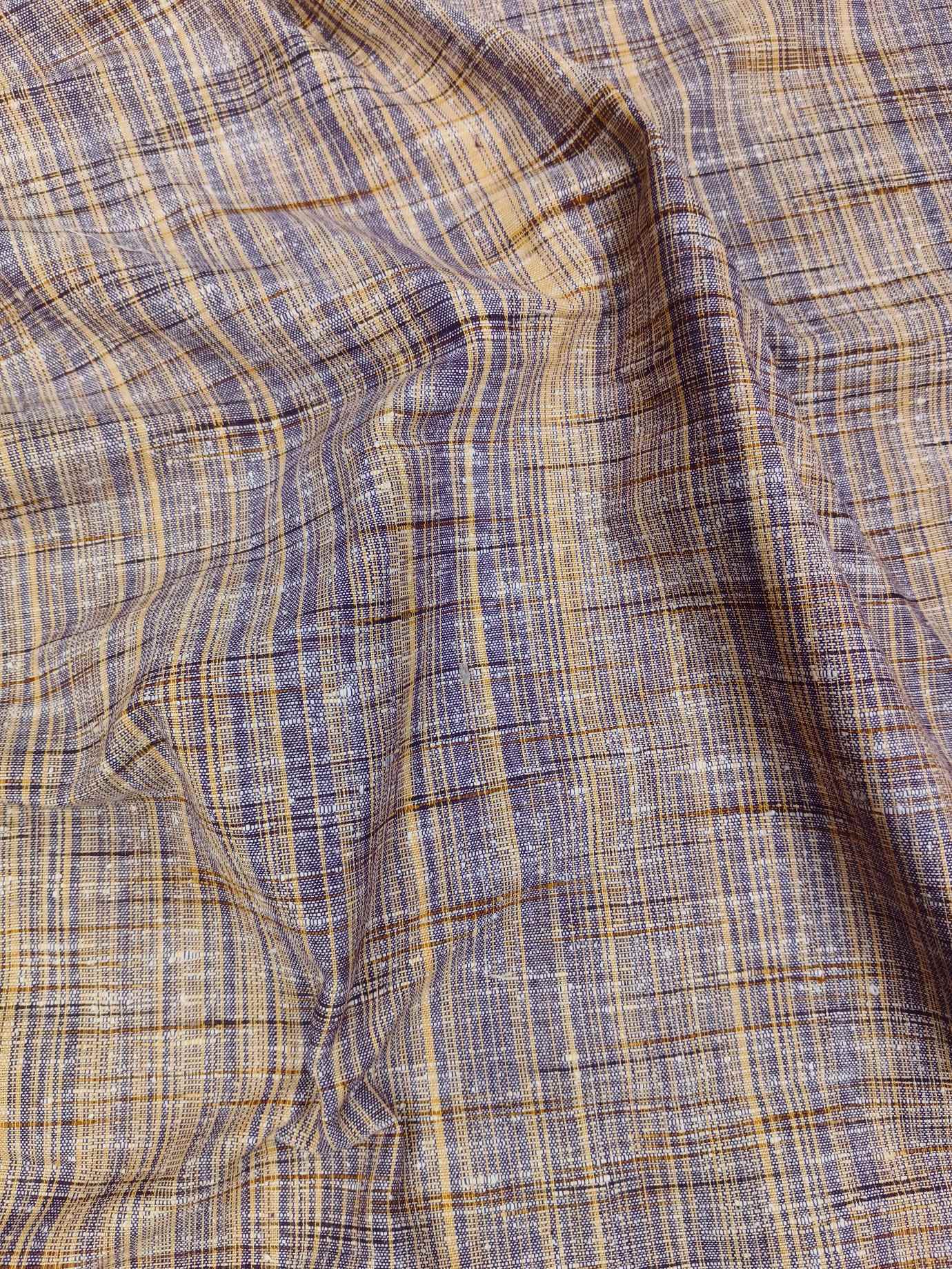 Purple Jharna Khaddar Fabric