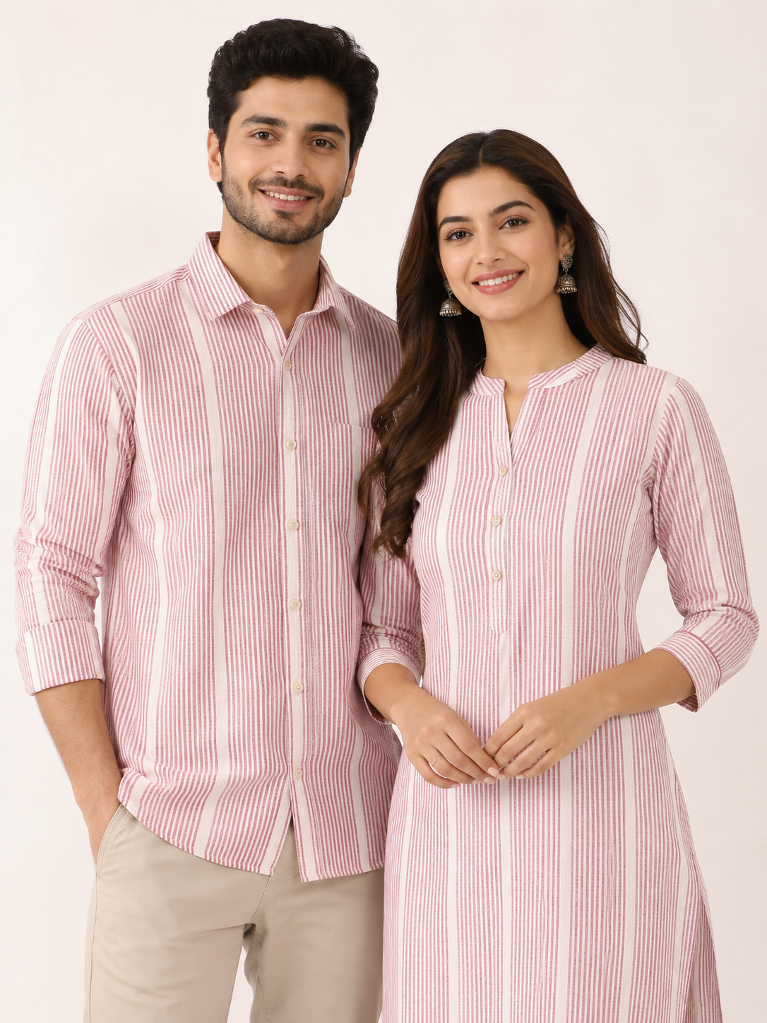 Handwoven Cotton Strip Fabric STP5