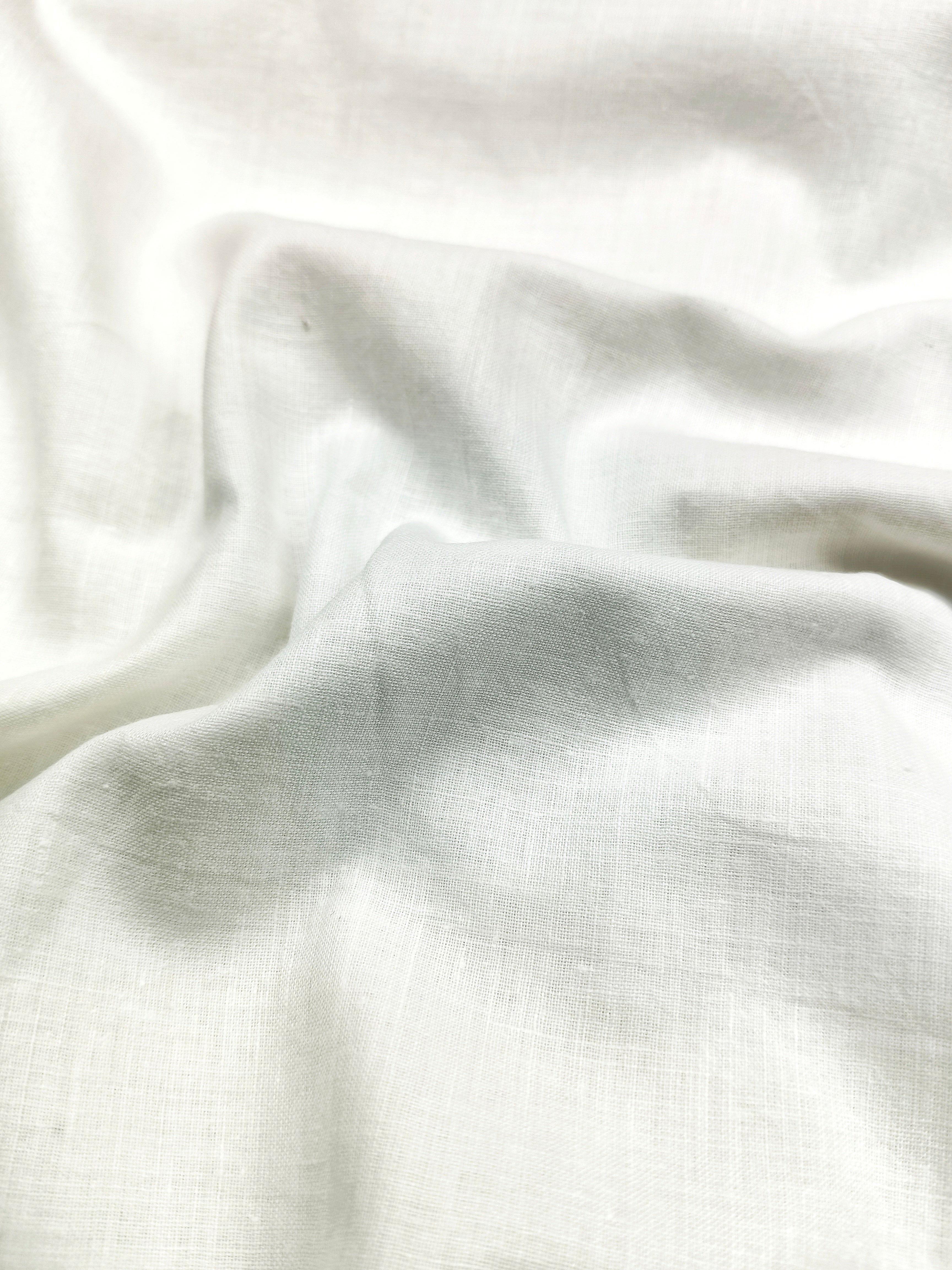 White Muslin Khadi Fine Fabric